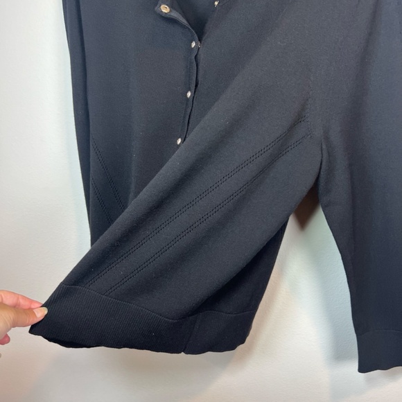 White House Black Market Black Cardigan - Picture 8 of 12